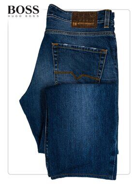 Hugo Boss Men's Orange Label Button Fly Jeans (size 35W  31L)